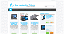 Desktop Screenshot of bestlaptopforwriters.com