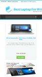 Mobile Screenshot of bestlaptopforwriters.com
